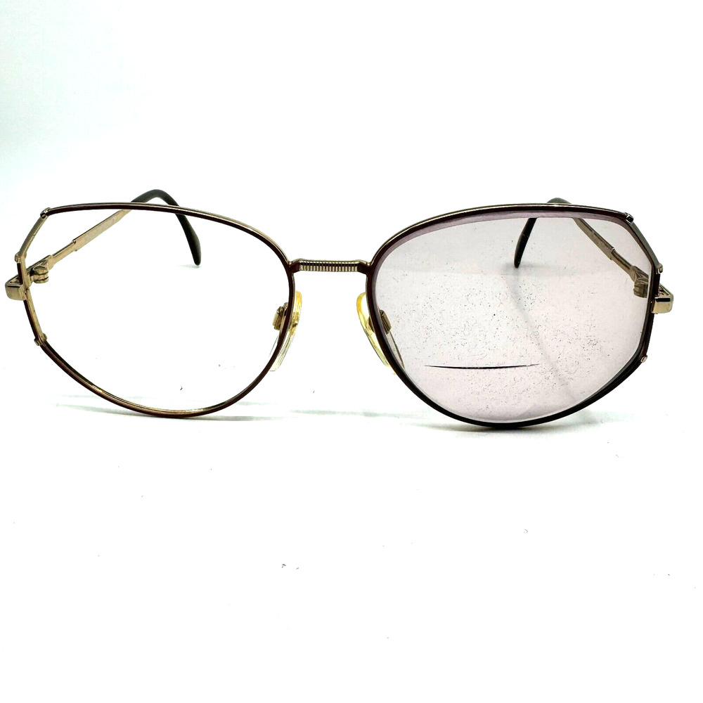 Silhouette‎ Vintage Eyeglasses Frames Gold M 6055 30 55-15-125 Designer H10447